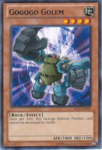 Gogogo Golem (Blue) [DL15-EN010] Rare | Devastation Store