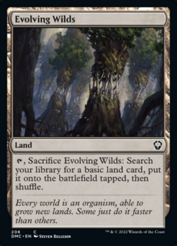 Evolving Wilds [Dominaria United Commander] | Devastation Store