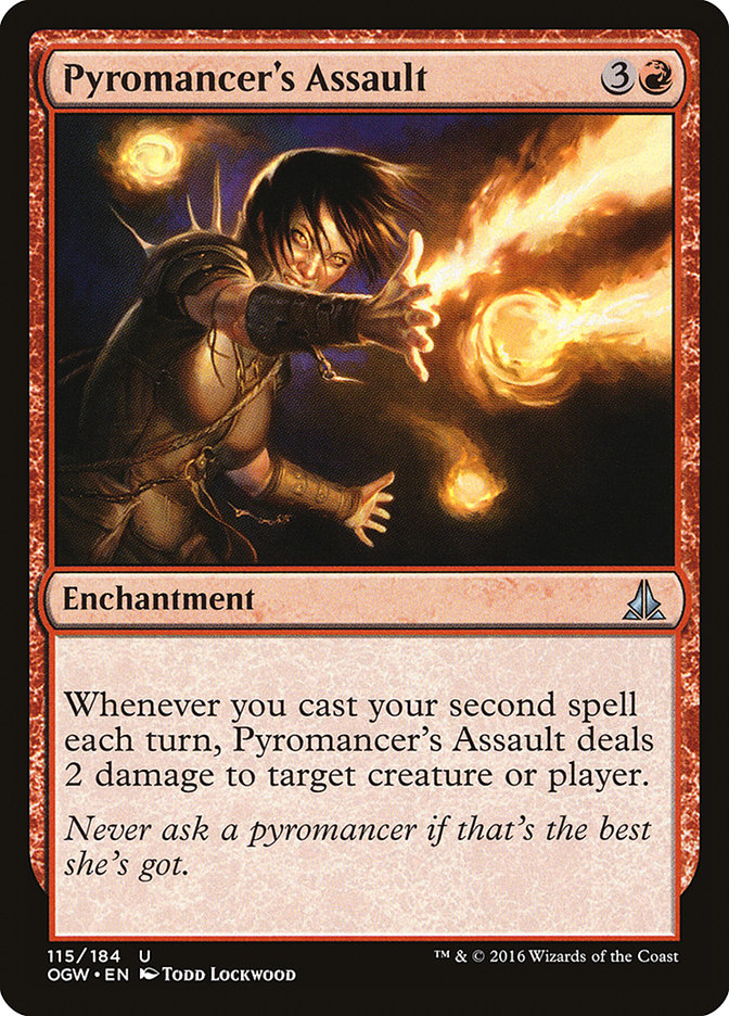 Pyromancer's Assault [Oath of the Gatewatch] | Devastation Store