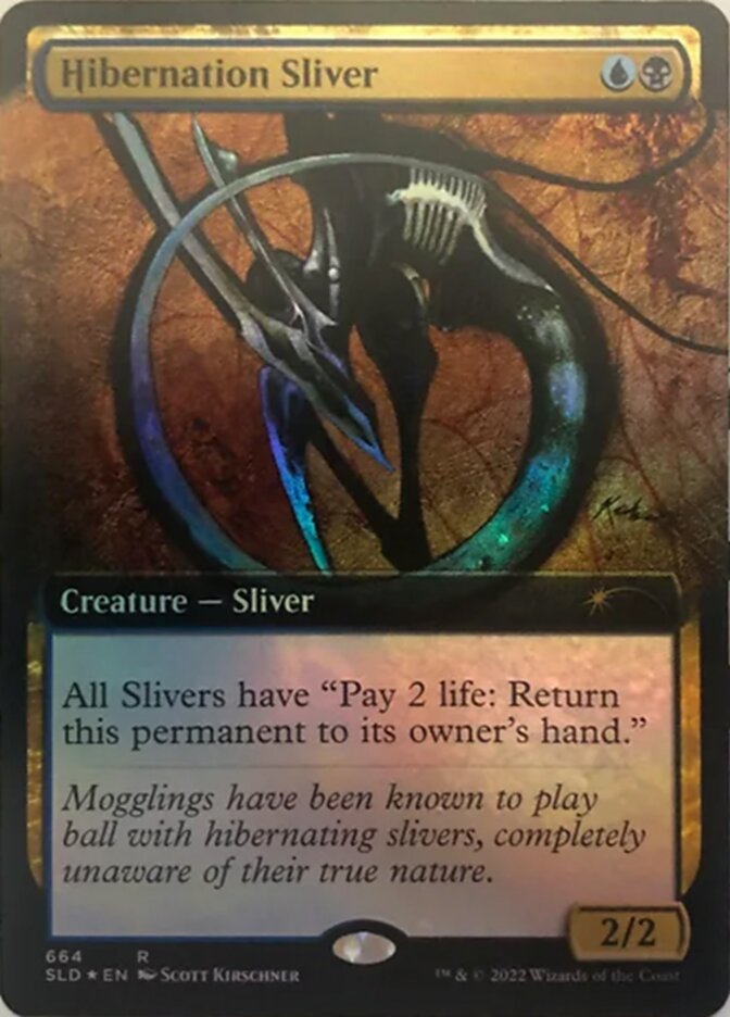 Hibernation Sliver (Extended Art) [Secret Lair Drop Promos] | Devastation Store