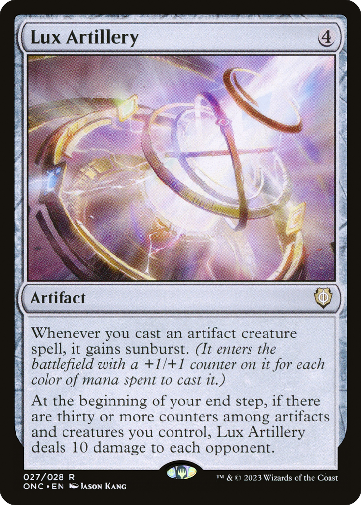 Lux Artillery [Phyrexia: All Will Be One Commander] | Devastation Store