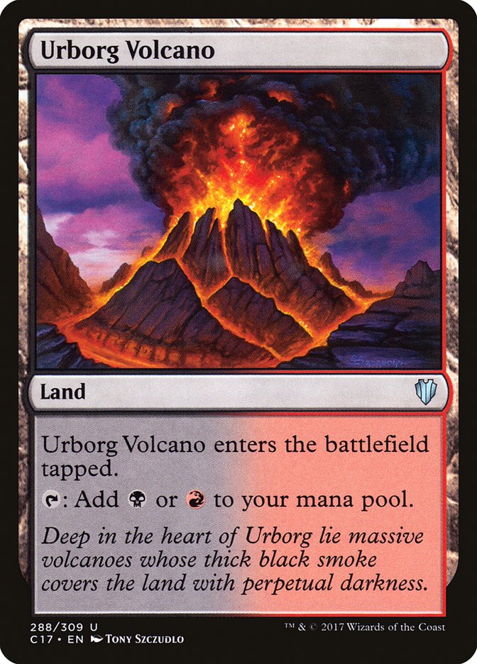 Urborg Volcano [Commander 2017] | Devastation Store