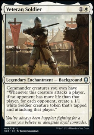 Veteran Soldier [Commander Legends: Battle for Baldur's Gate] | Devastation Store