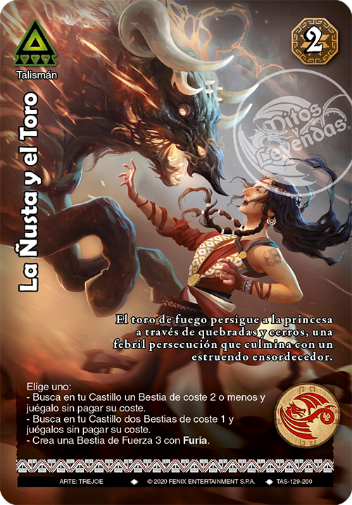 La Ñusta y el Toro TAS-129 - Devastation Store | Devastation Store