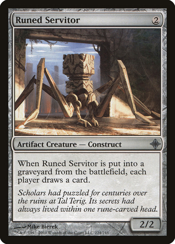 Runed Servitor [Rise of the Eldrazi] | Devastation Store