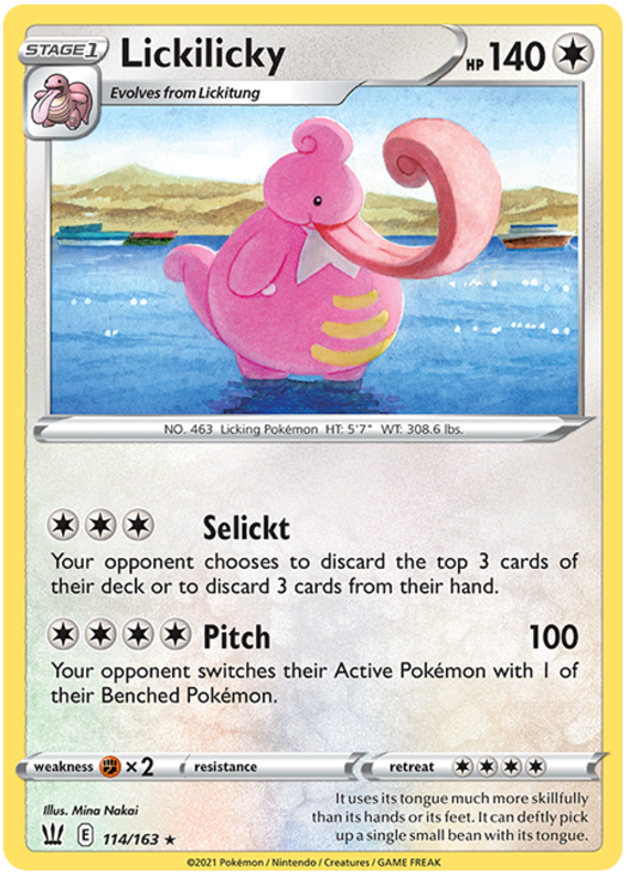 Lickilicky (114/163) [Sword & Shield: Battle Styles] | Devastation Store