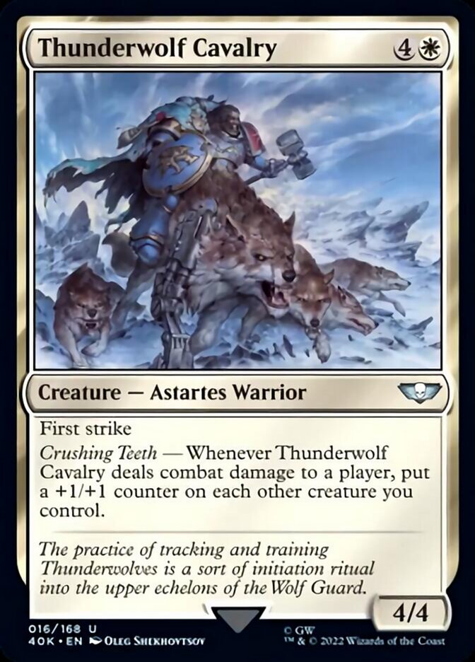 Thunderwolf Cavalry [Universes Beyond: Warhammer 40,000] | Devastation Store
