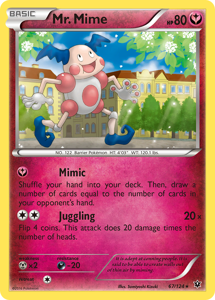 Mr. Mime (67/124) [XY: Fates Collide] | Devastation Store