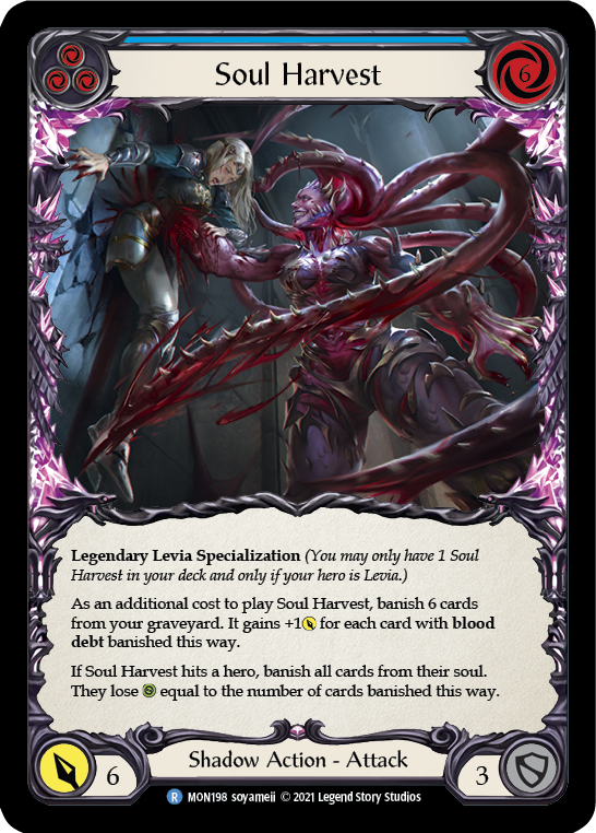 Soul Harvest (Rainbow Foil) [MON198-RF] 1st Edition Rainbow Foil - Devastation Store | Devastation Store