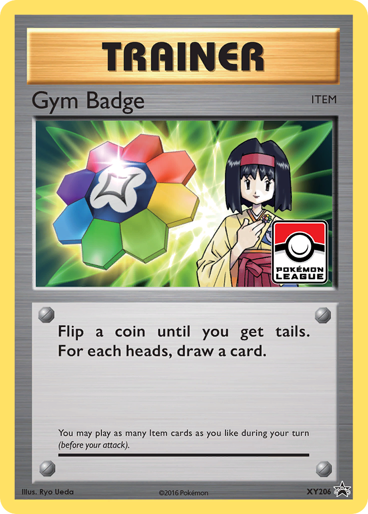 Gym Badge (XY206) (Erika) [XY: Black Star Promos] | Devastation Store