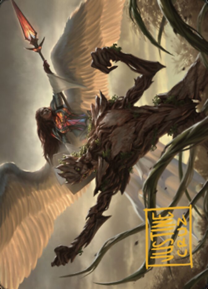 Strength of the Coalition Art Card (Gold-Stamped Signature) [Dominaria United Art Series] | Devastation Store