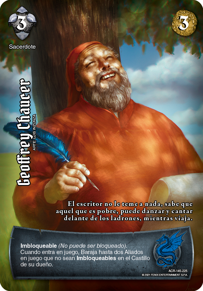 Geoffrey Chaucer ACR-145 | Devastation Store