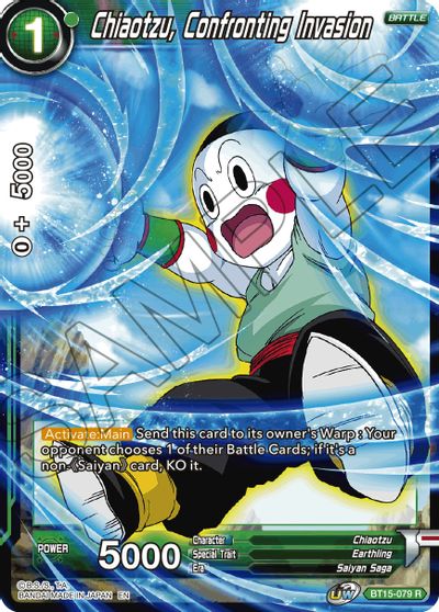 Chiaotzu, Confronting Invasion [BT15-079] | Devastation Store