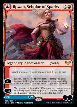 Rowan, Scholar of Sparks // Will, Scholar of Frost [Strixhaven: School of Mages] | Devastation Store