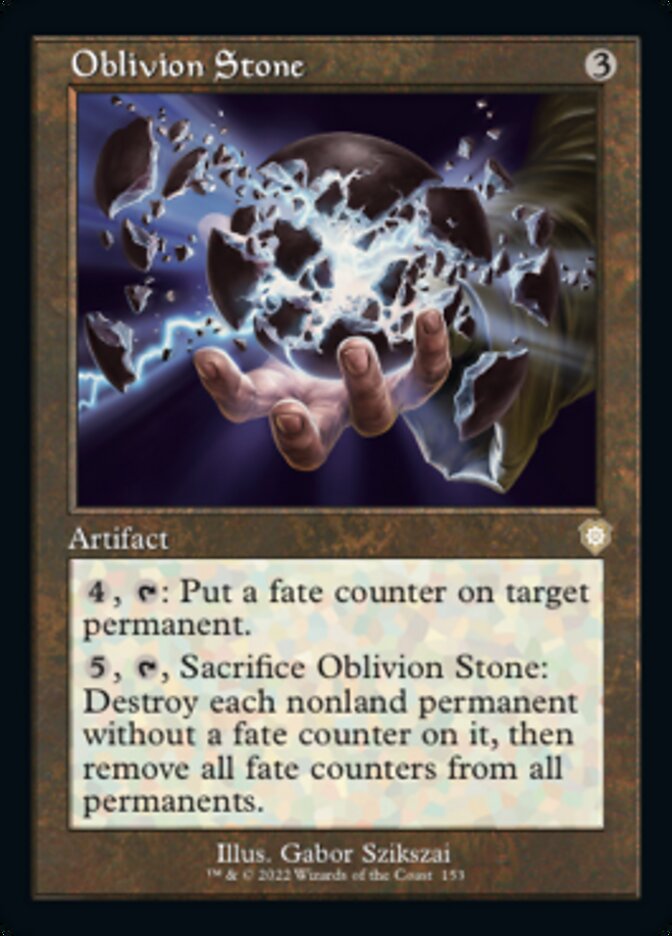 Oblivion Stone (Retro) [The Brothers' War Commander] | Devastation Store