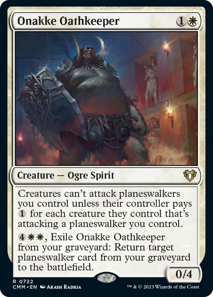 Onakke Oathkeeper [Commander Masters] | Devastation Store