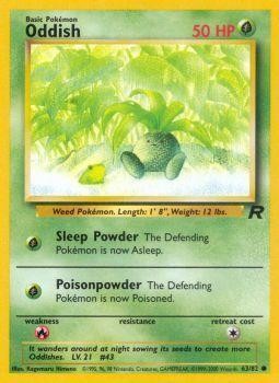 Oddish (63/82) [Team Rocket Unlimited] | Devastation Store