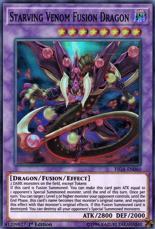 Starving Venom Fusion Dragon [FIGA-EN060] Super Rare | Devastation Store