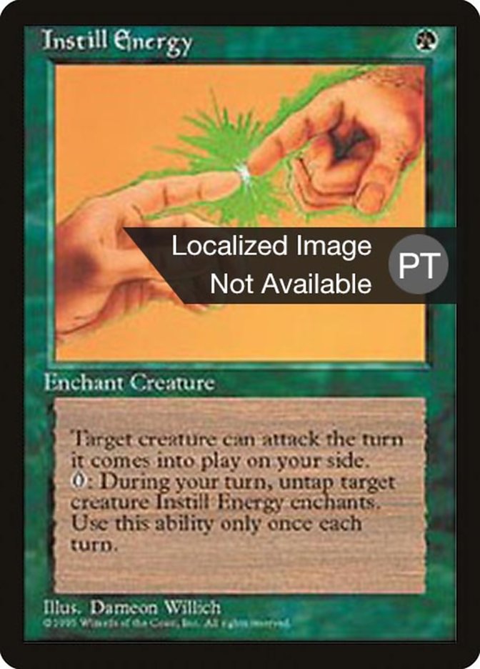 Instill Energy [Fourth Edition (Foreign Black Border)] | Devastation Store