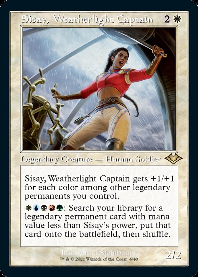 Sisay, Weatherlight Captain (Retro) [Modern Horizons 2] | Devastation Store