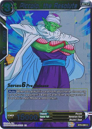 Piccolo, the Resolute [BT6-088_PR] | Devastation Store