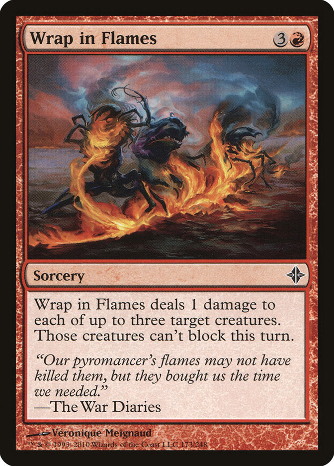 Wrap in Flames [Rise of the Eldrazi] | Devastation Store