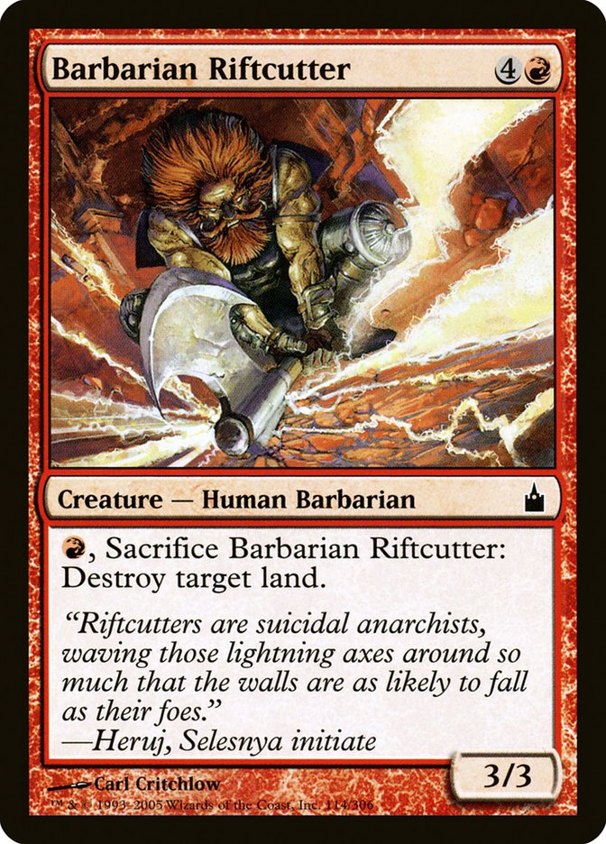 Barbarian Riftcutter [Ravnica: City of Guilds] - Devastation Store | Devastation Store