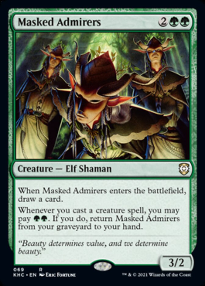 Masked Admirers [Kaldheim Commander] | Devastation Store