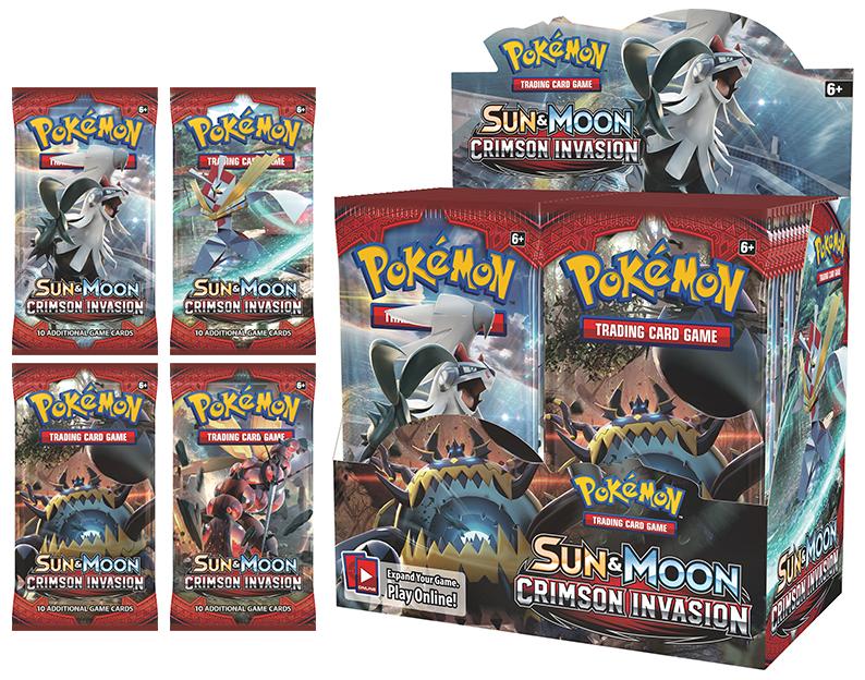 POKÉMON TCG Sun & Moon Crimson Invasion Booster Box - Devastation Store | Devastation Store