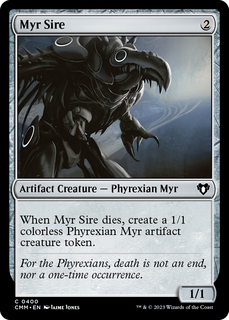 Myr Sire [Commander Masters] | Devastation Store