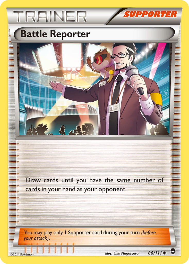 Battle Reporter (88/111) [XY: Furious Fists] | Devastation Store