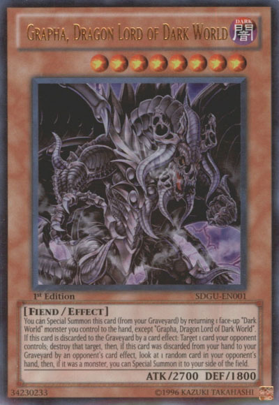 Grapha, Dragon Lord of Dark World [SDGU-EN001] Ultra Rare | Devastation Store