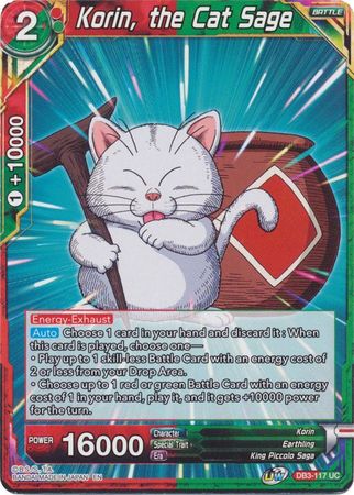 Korin, the Cat Sage [DB3-117] | Devastation Store