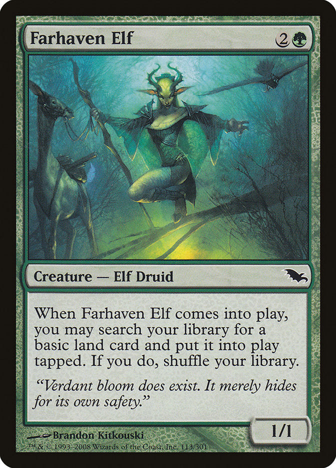 Farhaven Elf [Shadowmoor] - Devastation Store | Devastation Store