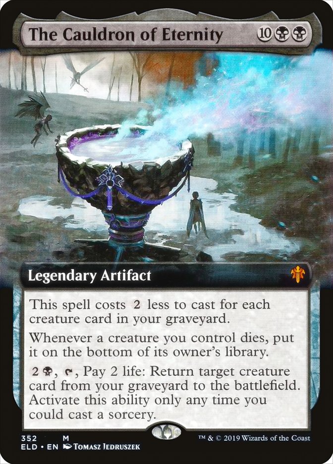 The Cauldron of Eternity (Extended) [Throne of Eldraine] | Devastation Store