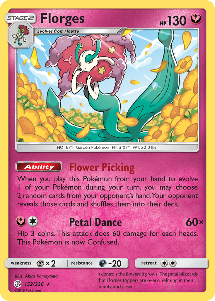 Florges (152/236) [Sun & Moon: Cosmic Eclipse] | Devastation Store