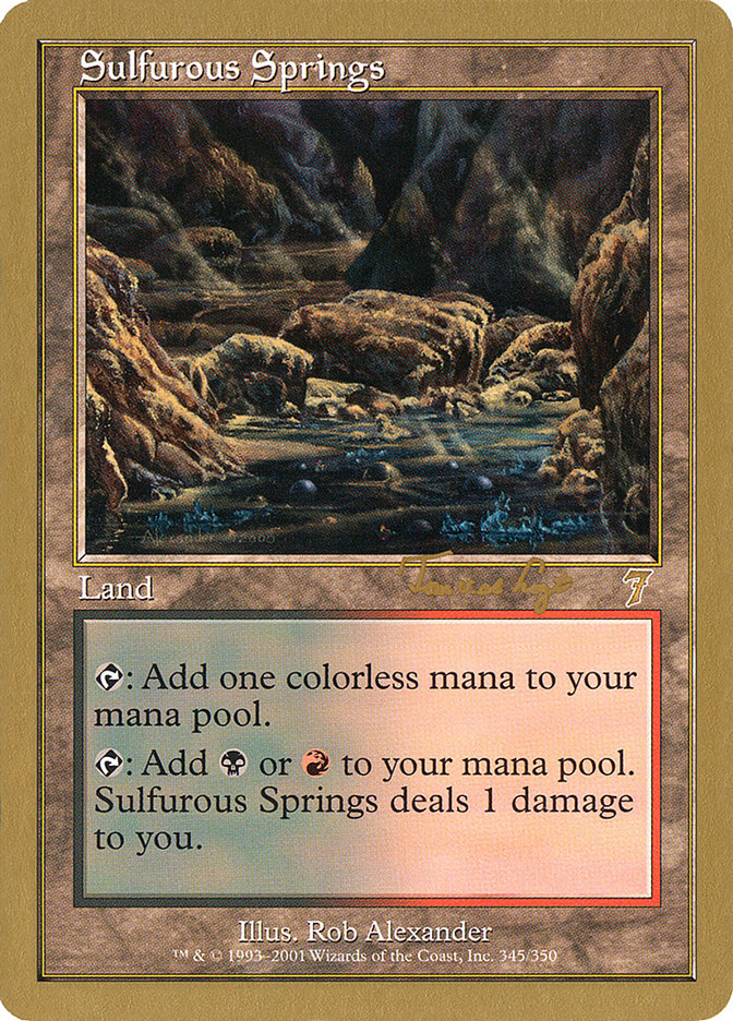 Sulfurous Springs (Tom van de Logt) [World Championship Decks 2001] | Devastation Store