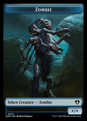 Bird // Zombie (0013) Double-Sided Token [Commander Masters Tokens] | Devastation Store