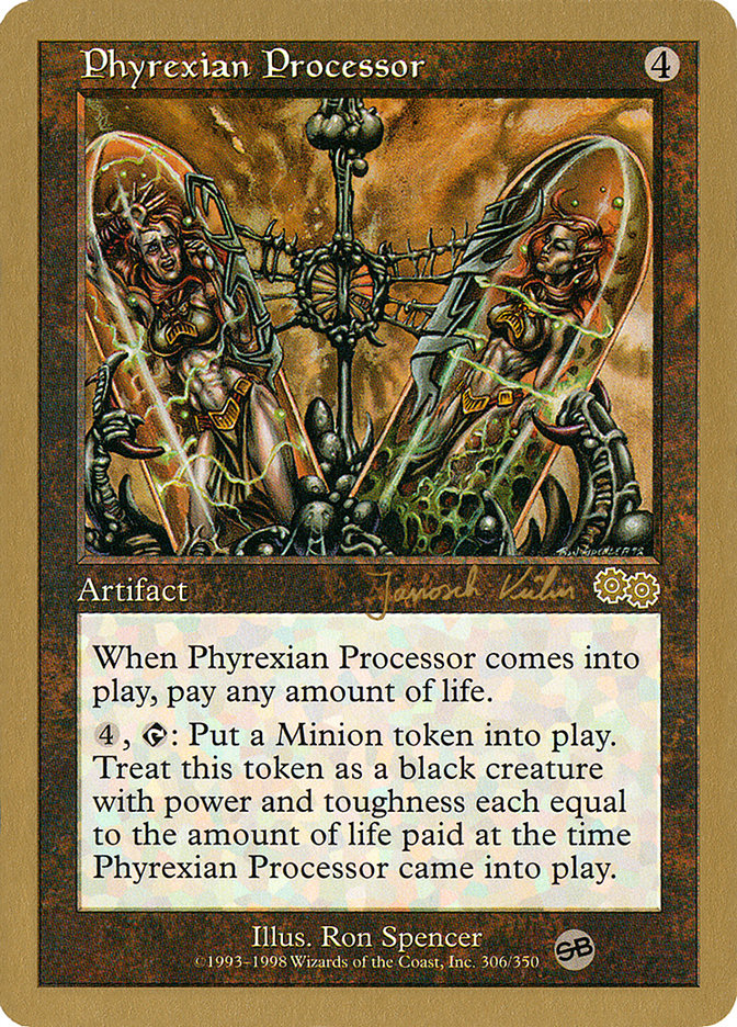 Phyrexian Processor (Janosch Kuhn) (SB) [World Championship Decks 2000] | Devastation Store