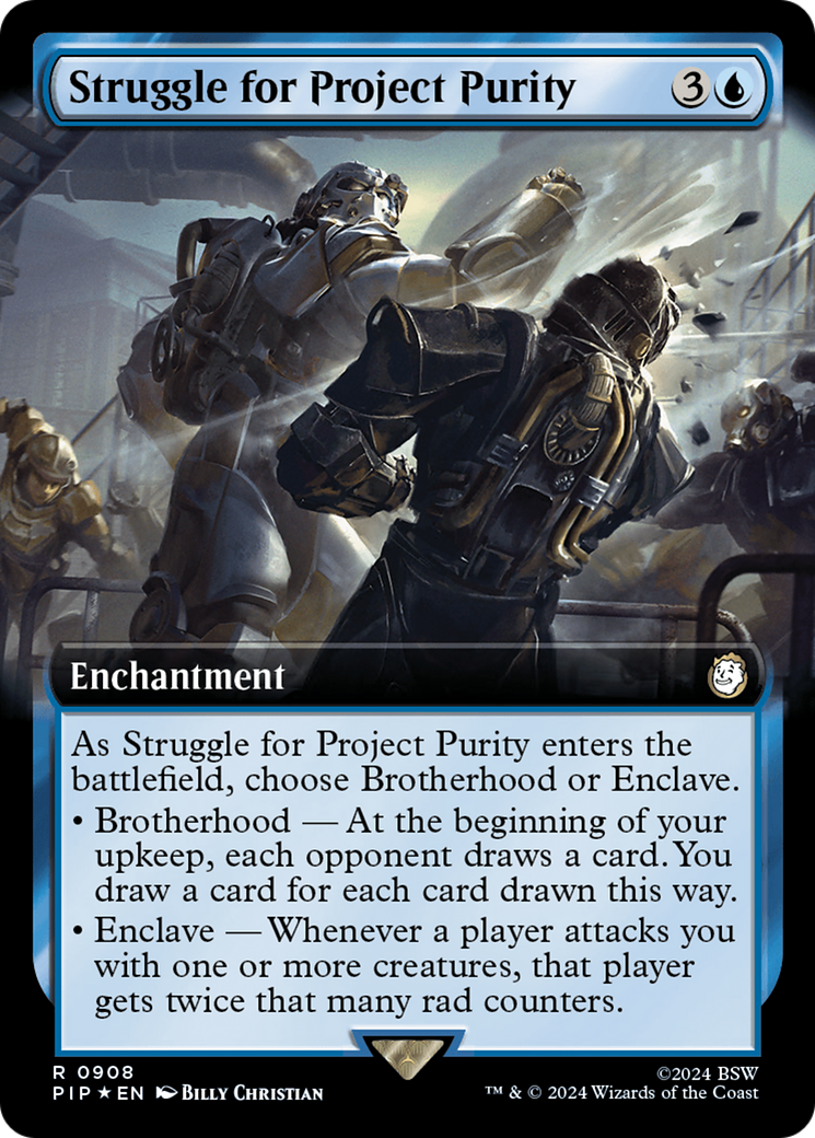 Struggle for Project Purity (Extended Art) (Surge Foil) [Fallout] | Devastation Store