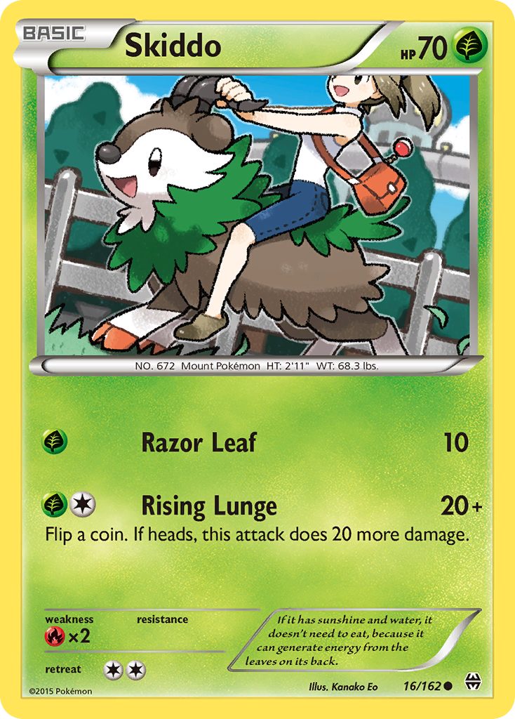 Skiddo (16/162) [XY: BREAKthrough] | Devastation Store