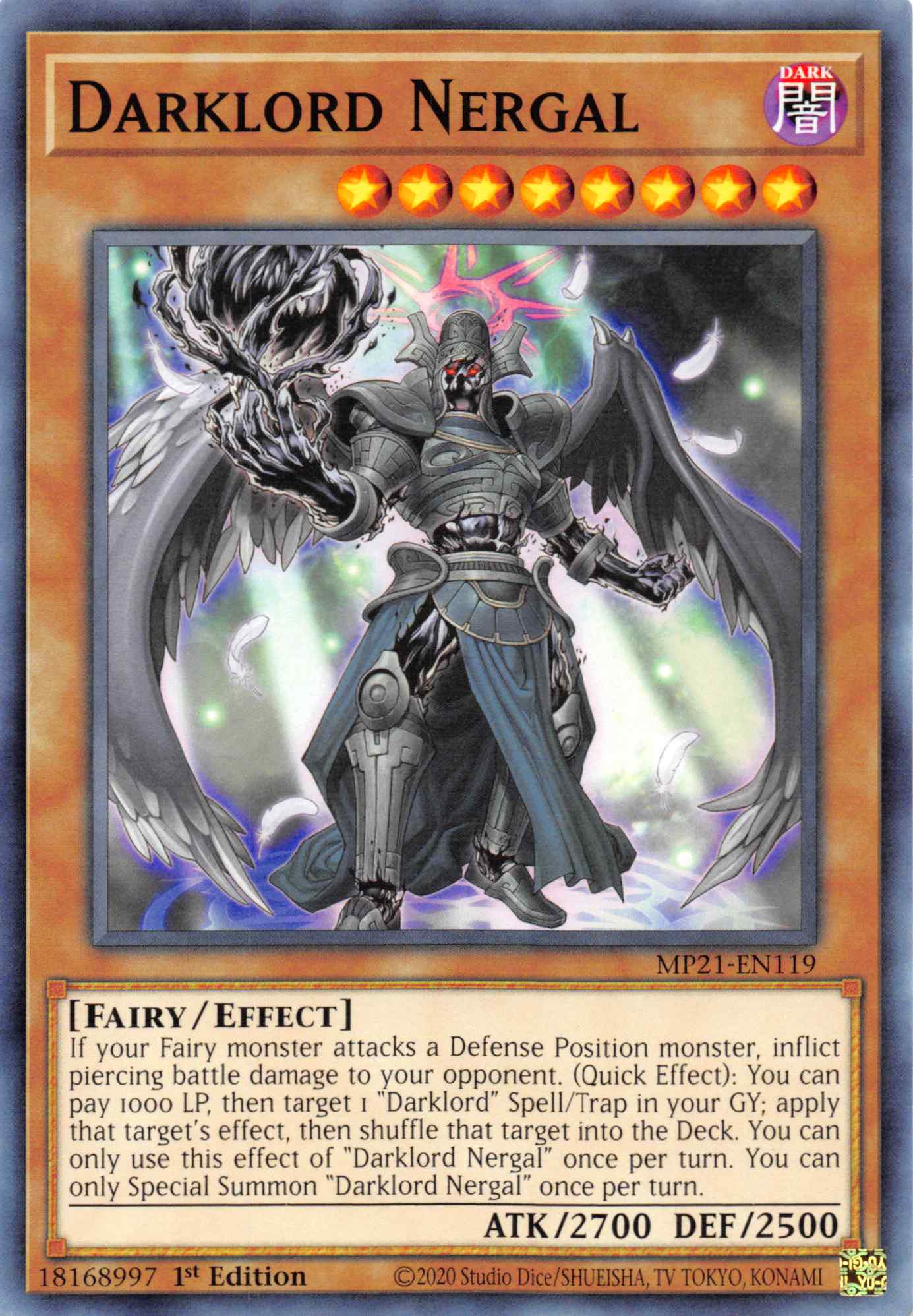 Darklord Nergal [MP21-EN119] Common | Devastation Store