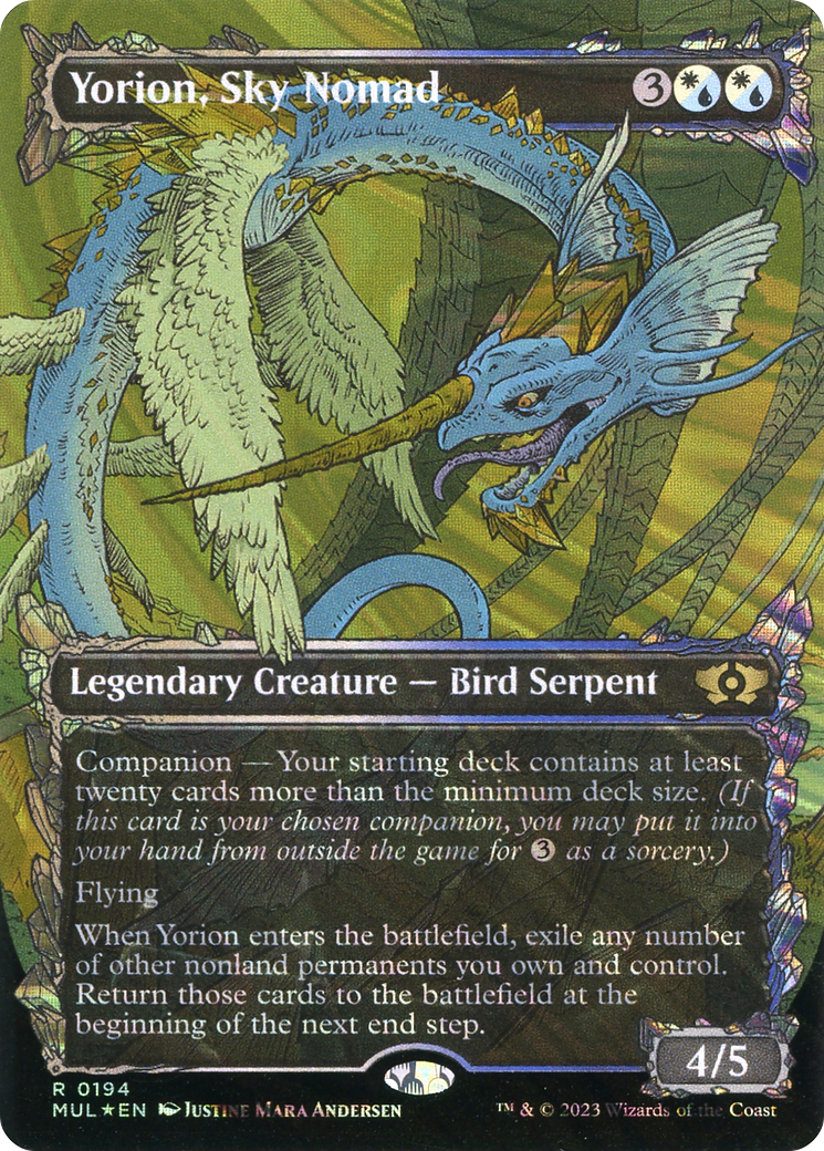 Yorion, Sky Nomad (Halo Foil) [Multiverse Legends] | Devastation Store