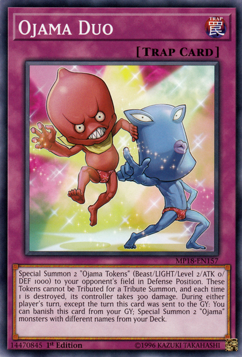 Ojama Duo [MP18-EN157] Common | Devastation Store