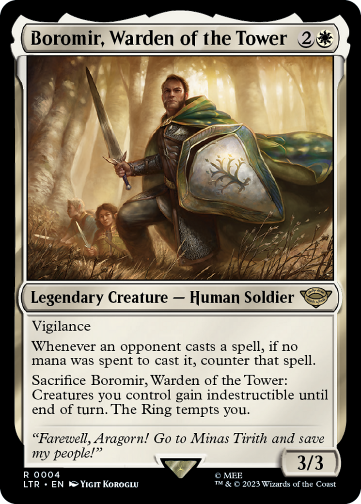 Boromir, Warden of the Tower [The Lord of the Rings: Tales of Middle-Earth] | Devastation Store