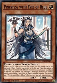 Priestess with Eyes of Blue [LDS2-EN007] Common | Devastation Store