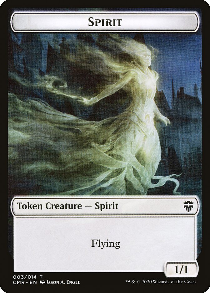 Spirit // Zombie Token [Commander Legends Tokens] | Devastation Store