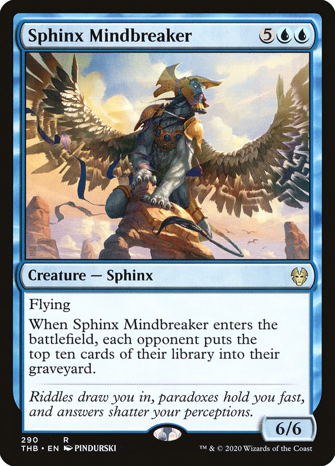 Sphinx Mindbreaker [Theros Beyond Death] | Devastation Store
