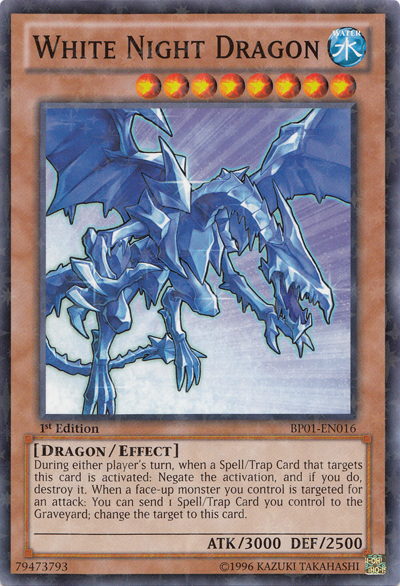 White Night Dragon [BP01-EN016] Starfoil Rare | Devastation Store
