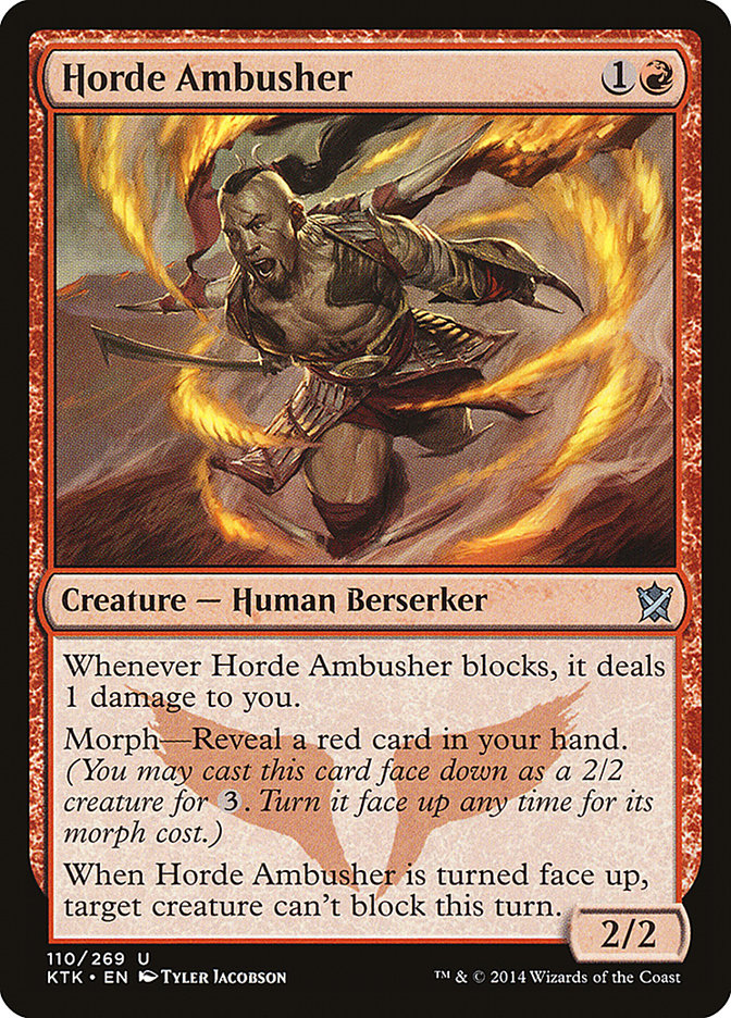 Horde Ambusher [Khans of Tarkir] - Devastation Store | Devastation Store